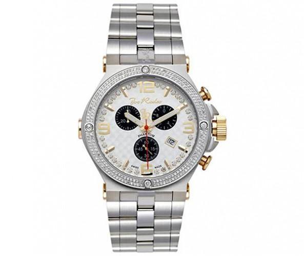 Joe Rodeo Watch Phantom Golden Buttons 2.25ct Diamonds