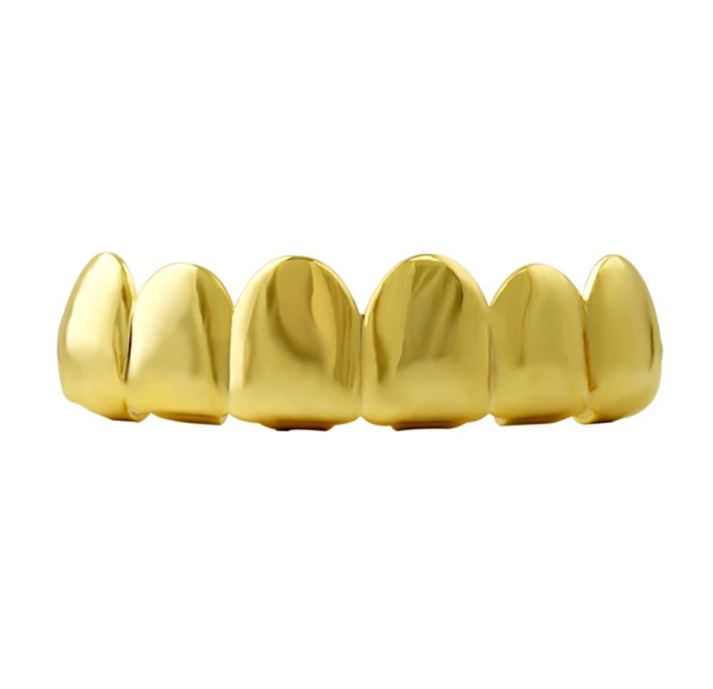 Gold Grillz Top Teeth