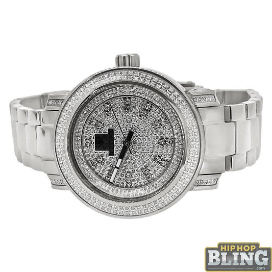 .75 Carat Diamond Queen IceTime Womens Watch Steel