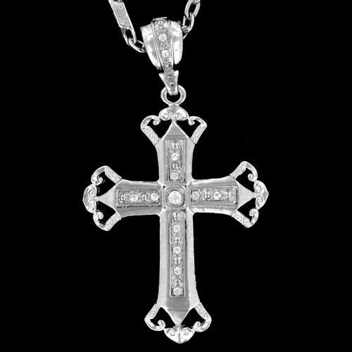 Lil Wayne Style Hip Hop Cross Pendant FREE 30 Inch Chain