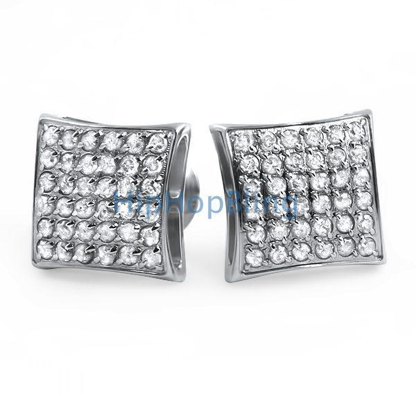 .72ct Diamond Kite Earrings 316L