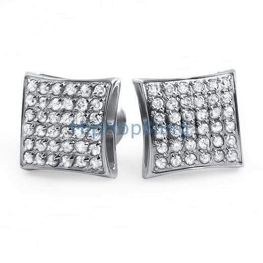.72ct Diamond Kite Earrings 316L