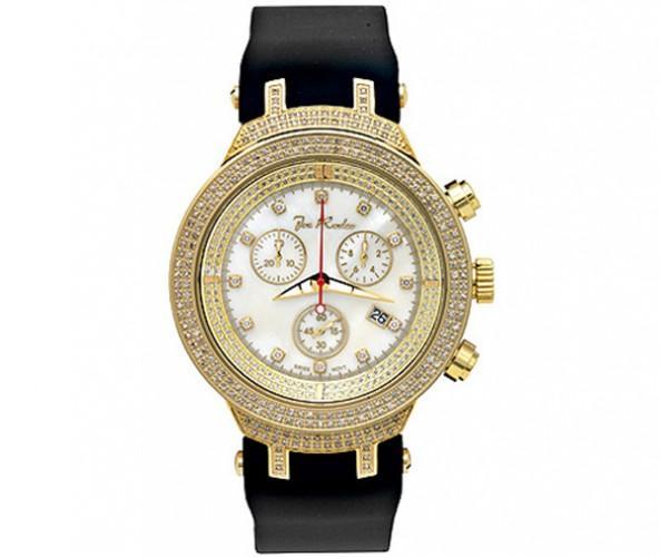 Golden Joe Rodeo Master Watch Pearl Dial 2.20ct Diamonds