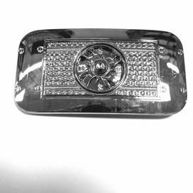 Spinner Rim Buckle on Plaque