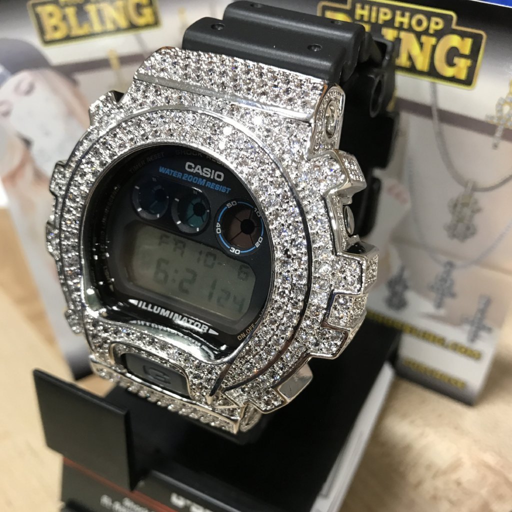 Bling Bling Custom CZ G Shock 6900 Watch