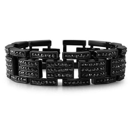 Prez Black Hip Hop Bracelet