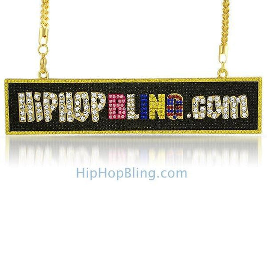 HipHopBling.com Logo Gold Hip Hop Jewelry
