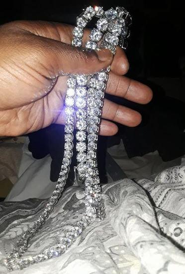 VVS Tennis Chain White Gold