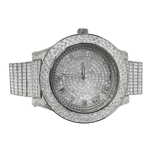 Bling Bling CEO Rhodium Hip Hop Watch