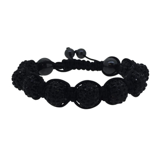 Black 10MM Disco Ball Bracelet