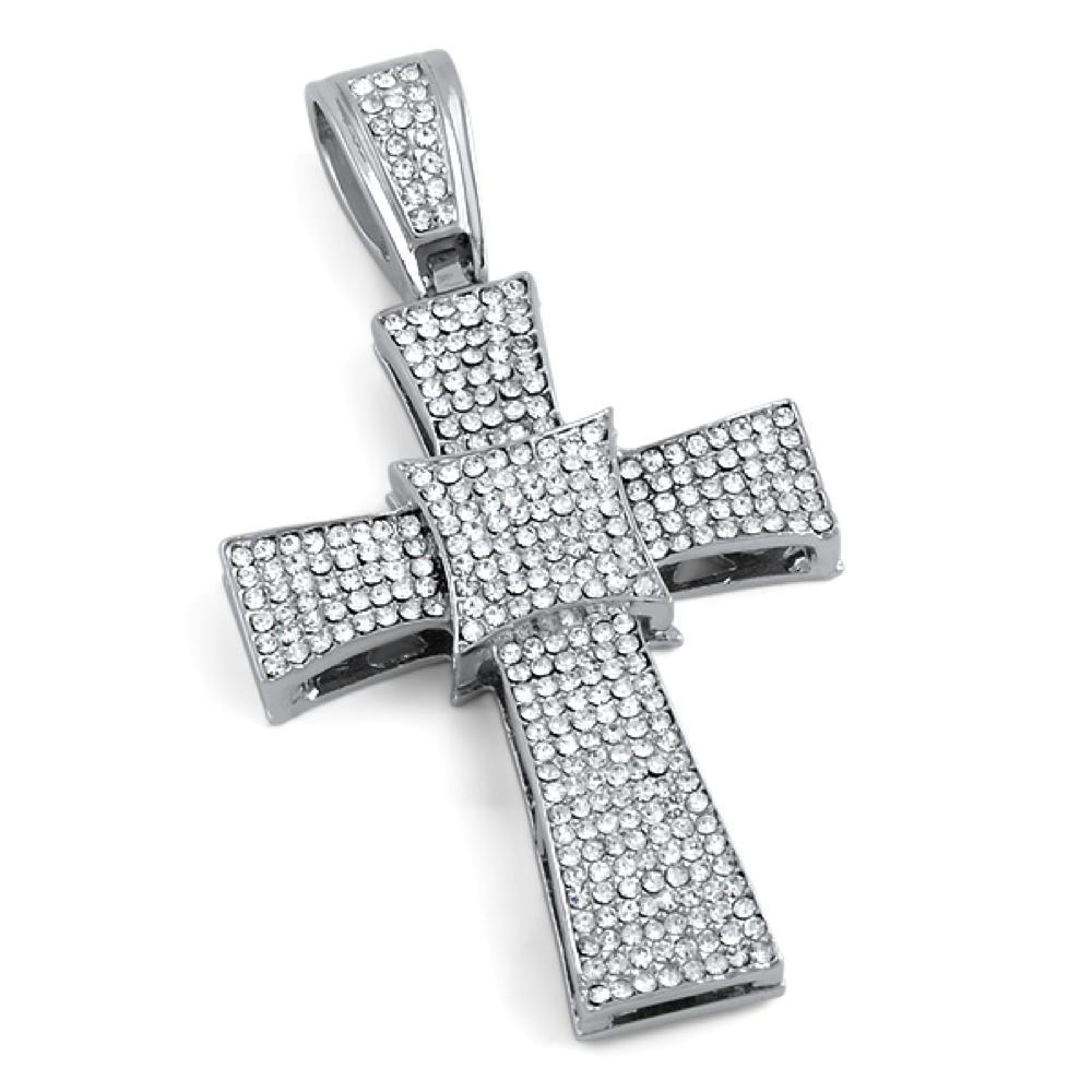 Kite Bling Bling Cross Pendant