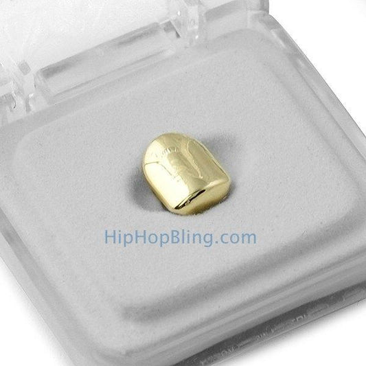 Gold Single Tooth Cap Grillz
