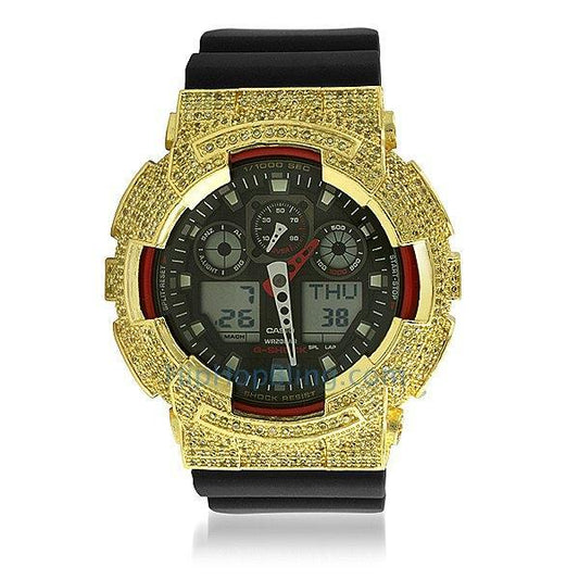 Lemonade CZ Custom Casio G Shock Watch GA100