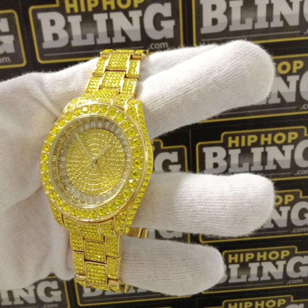 Bling Bling Chrono Custom Hip Hop Watch