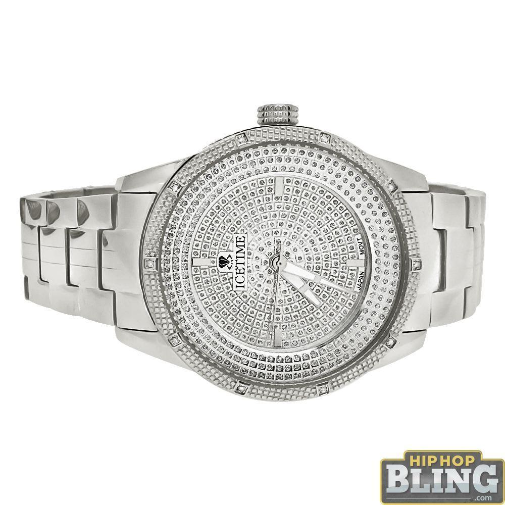 Galaxy Diamond IceTime Watch .10 Carat Diamonds