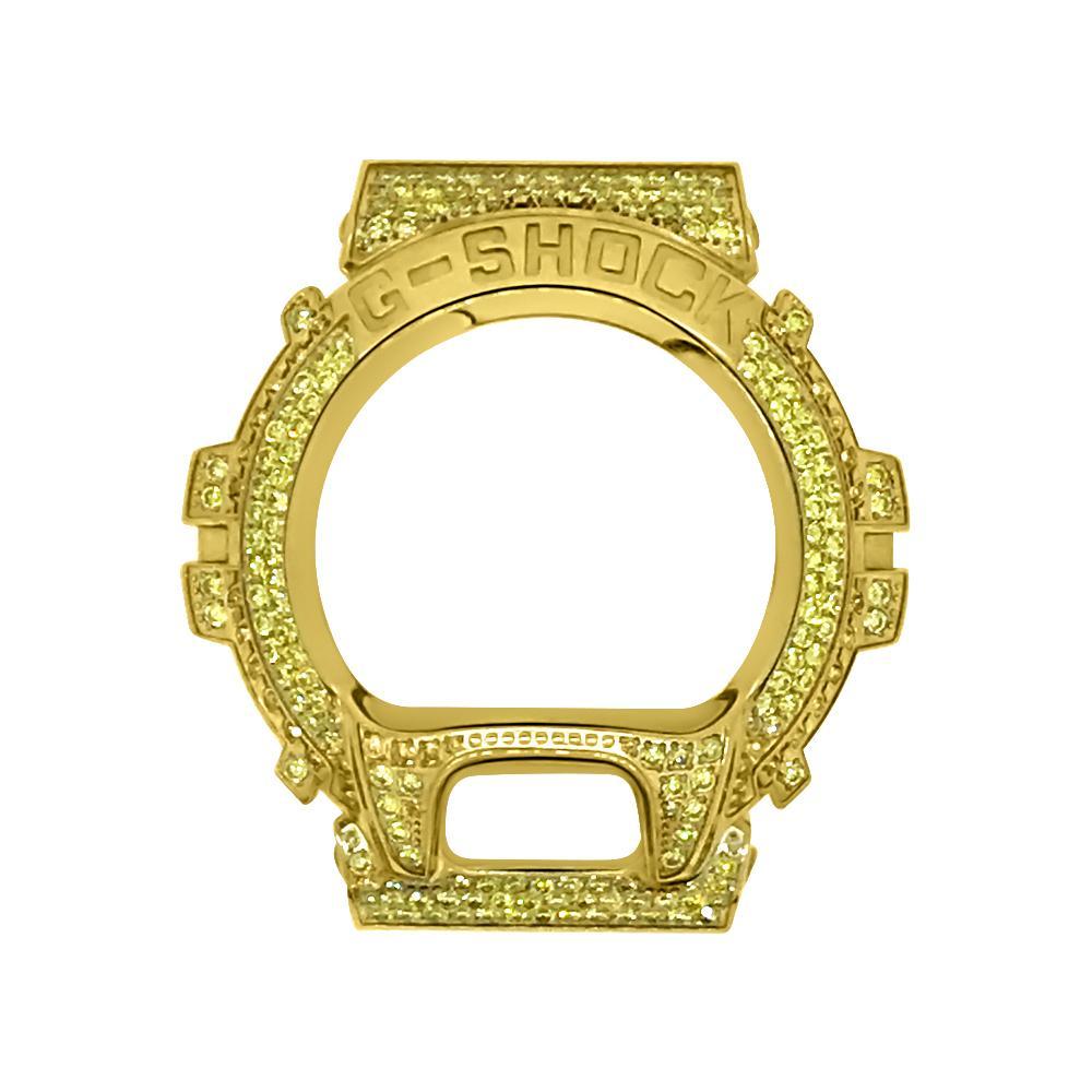 Yellow Stainless Steel Case Bezel for Casio G Shock DW6900