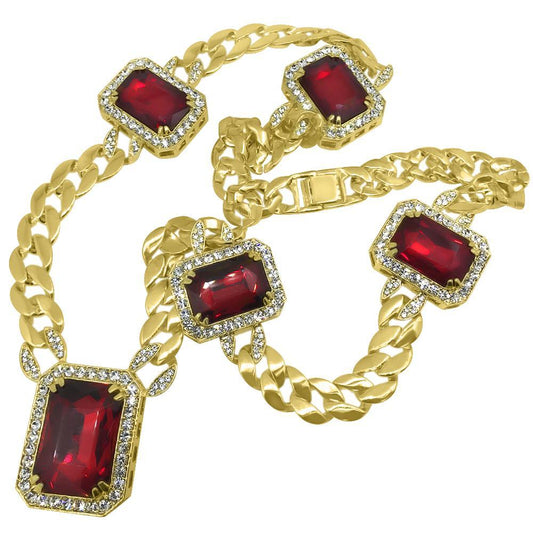 Gold Cuban Gem Chain Special