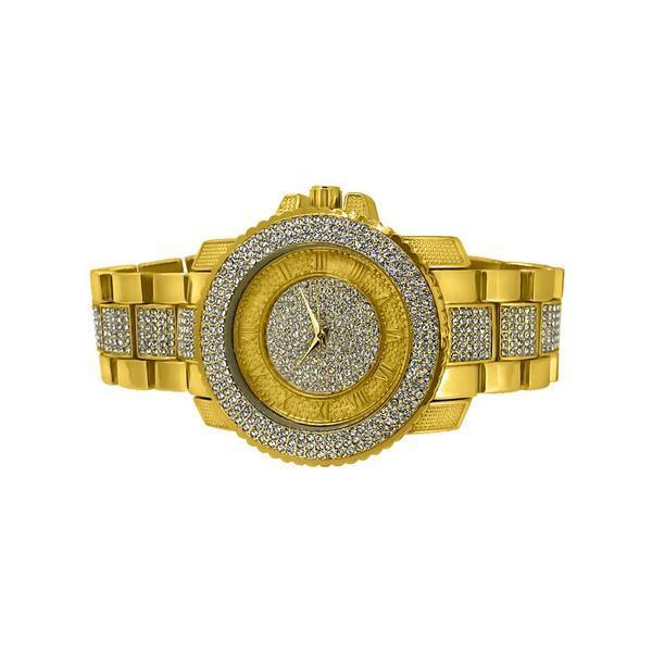 Bling Bling Gold Jesus Piece Pendant