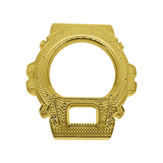 Diamond .12 Carat Gold Bezel for Casio G Shock DW6900