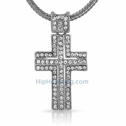 Bling Cross & Chain Small